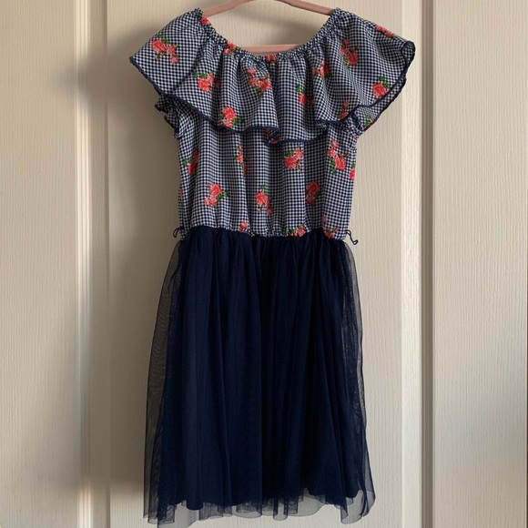 Girl’s Dress with Tulle skirt - Picture 5 of 5